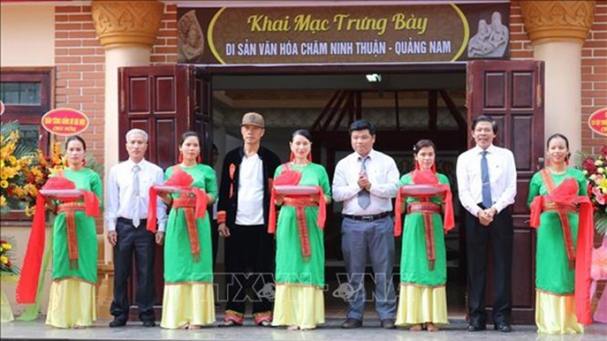 Exhibition of Ninh Thuan - Quang Nam Cham culture underway